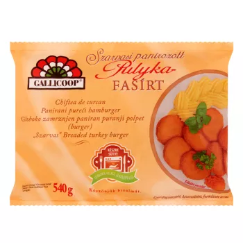 Galli. panírozott pu. fasírt 540g fagy.