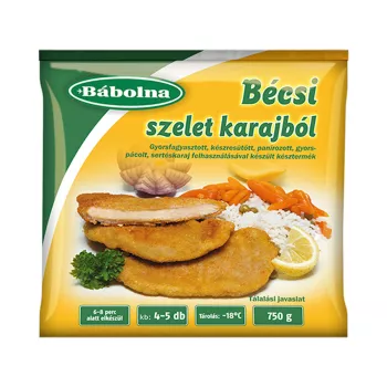 Bécsi szelet karajból Bábolna 750g