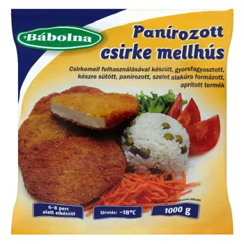 Bábolna panírozott csirkemellhús 1kg