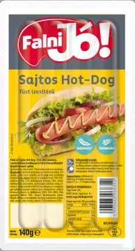 Sága Falni jó hotdog sajtos 140g