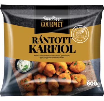 Ripp-ropp rántott karfiol 600g