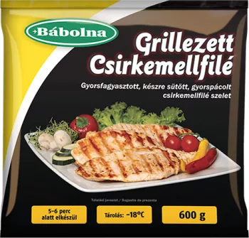 Bábolna grillezett cs.mell filé 600g