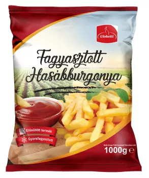 Hasábburgonya 10x1kg Globetti