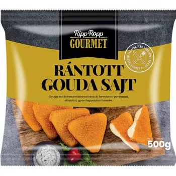 Ripp-ropp Gourmet rántott gouda sajt 500g