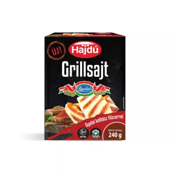 Kőröstej Grillsajt 240g gyulai kolbászos