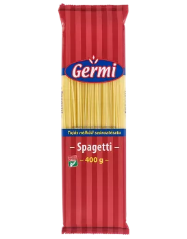 Gyermelyi spagetti tojás nélk.Germi 400g