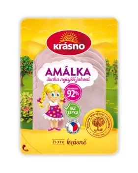 Krásno Amálka sonka 92%-os szvg.100g