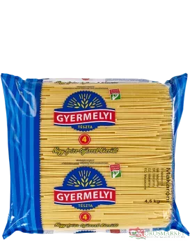 Gyermelyi makaróni 4t.öml.9kg