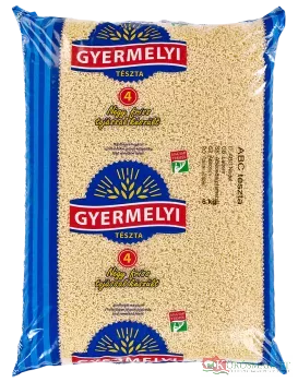 Gyermelyi ABC tészta 4t.öml.6kg