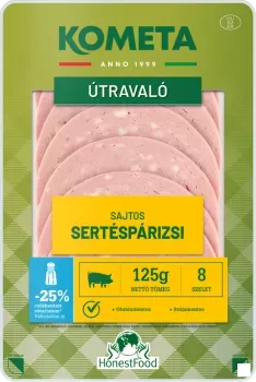 Kometa Útravaló szel.sajtos párizsi 125g vg.