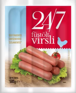 Sága 24/7 virsli 500g