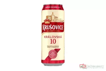 Krusovice svetle 0,5l dobozos DRS