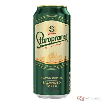 Staropramen 0,5l dobozos DRS